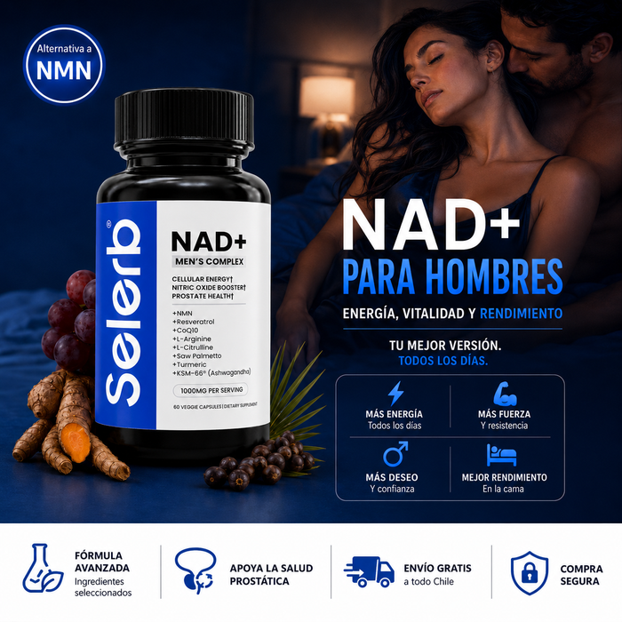 NAD+ | Multivitamínico potenciador para hombres