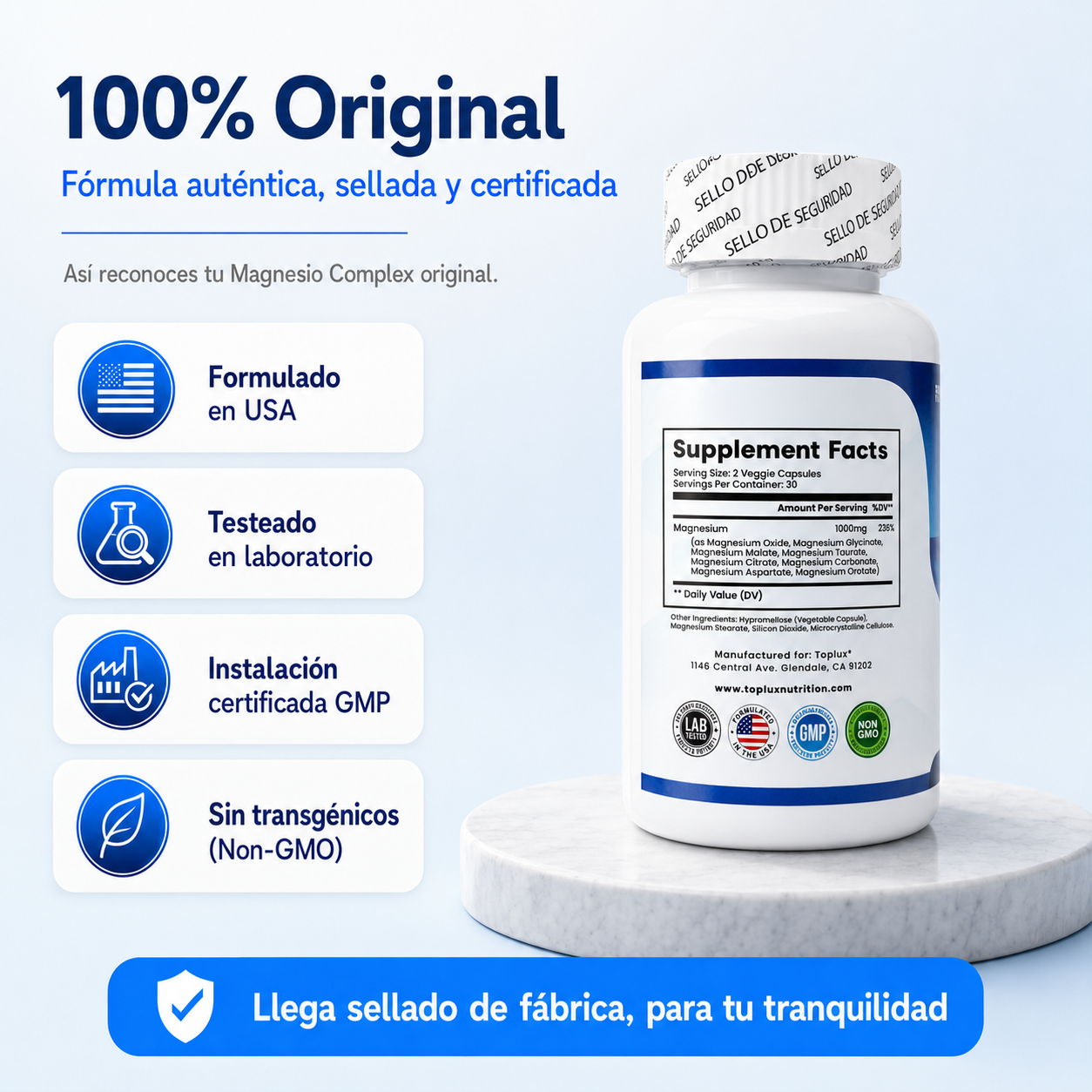 Magnesio Complex® 1000MG | Original Edition