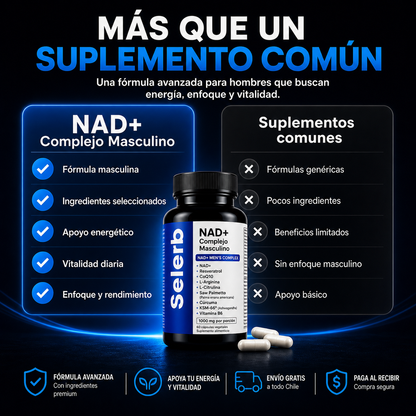 NAD+ | Multivitamínico potenciador para hombres